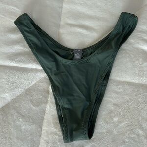 Aerie swim hi leg cheeky bikini bottom size M